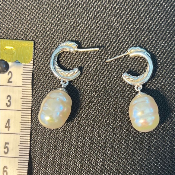 Majorica Pearl Earrings - Picture 2 of 2